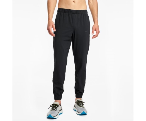 Tenis Saucony Rerun Jogger Pant Hombre Bottoms Ropa Negras México MX-571-ZW